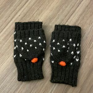 Cute gloves dark gray